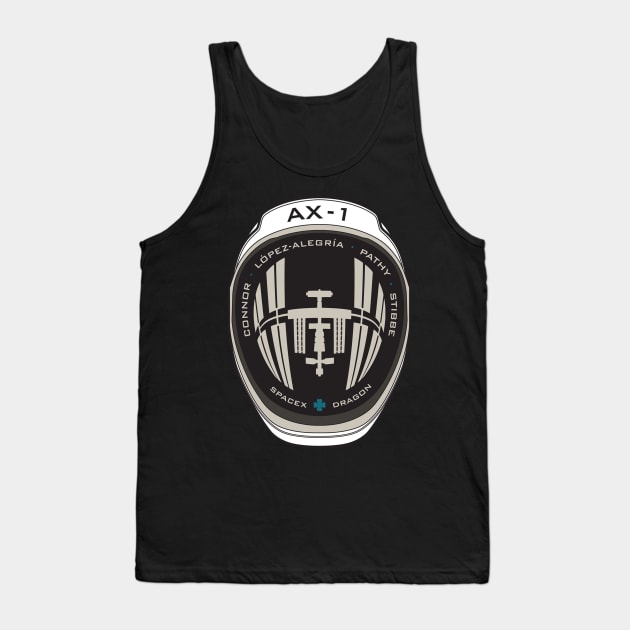 Ax-1 Mission Patch Tank Top by FaelynArt